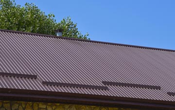 typical Pamber Heath corrugated roof uses